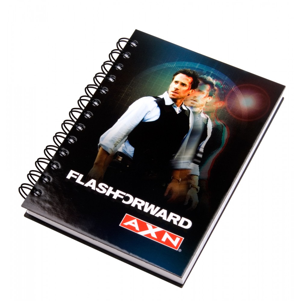 Logo Printed Full Color Laminated Spiral Journal (5"x7") Logo Printed Full Color Laminated Spiral Journal (5"x7")