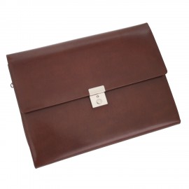 Aristo Leather Padfolio File Organizer with Logo