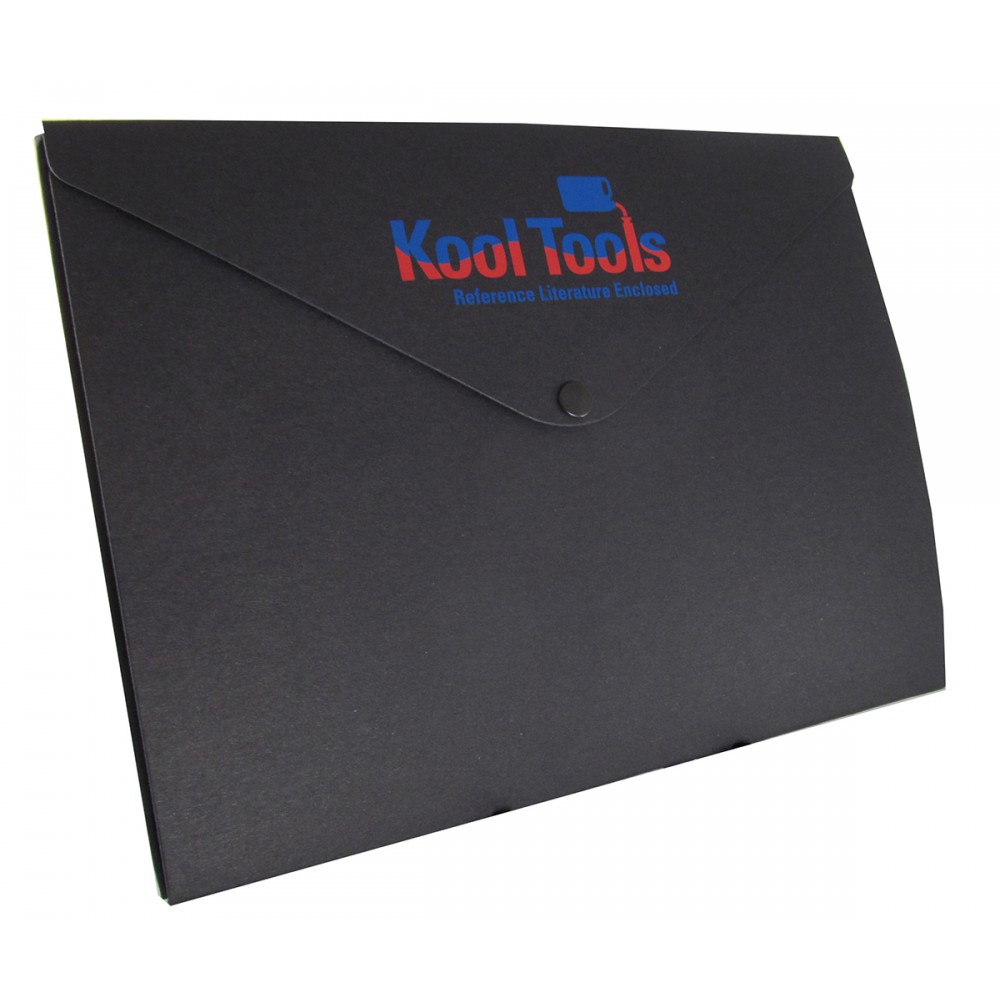 Custom Portfolio with Snap Closure (12"x9"x0.25") Custom Portfolio with Snap Closure (12"x9"x0.25")