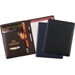 The Decision Maker Leather Portfolio with Logo