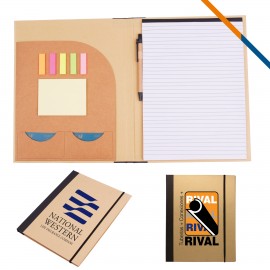 Customized Kiki Recycled Notepad With Pocket