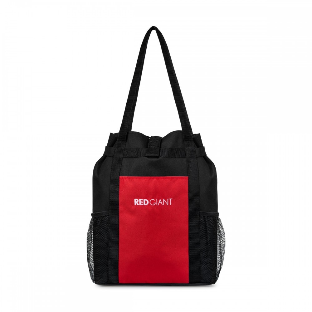 Triumph Tote - Red Custom Printed Triumph Tote - Red Custom Printed