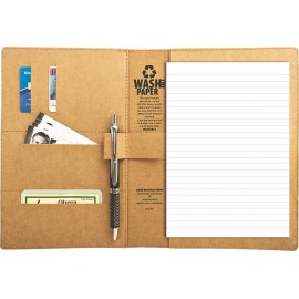 Custom STORM - Washable Kraft Paper Padfolio - (6"x9")