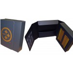 Maxi Portfolio Briefcase Style w/ 1 Pocket (9.5"x12"x3") Logo Imprinted