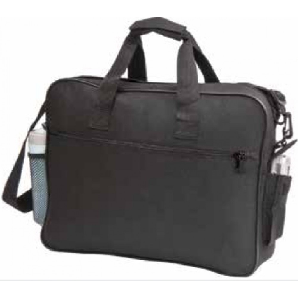 Recycled Portfolio Bag w/Side Pocket Logo Imprinted Recycled Portfolio Bag w/Side Pocket Logo Imprinted