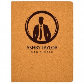 Promotional 9.5" x 12" Cork Portfolio