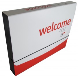 Customized Portfolio w/ Elastic Closure (12.25"x9.5"x1.5")
