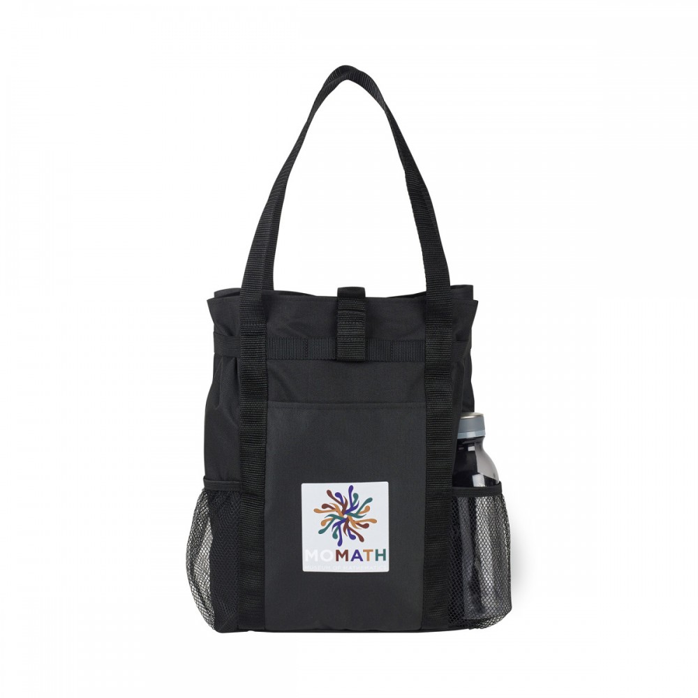 Custom Printed Triumph Tote - Black Custom Printed Triumph Tote - Black