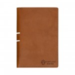 Customized Genuine Leather Junior Portfolio Folder | Fits Junior Lined Notepad | Handmade in the USA
