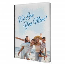 Personalized 7" x 9.75" Subli-Tru Journal with White Lined Notepad