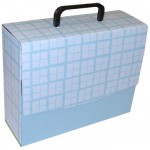 Large Portfolio Briefcase Style w/ Velcro? (12"x9.75"x4") with Logo