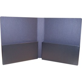 2-Pocket Portfolio Folder (9.75"x11.5"x1.875") with Logo