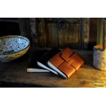 Vachetta Leather Handmade Journal - Terra Tan Logo Imprinted