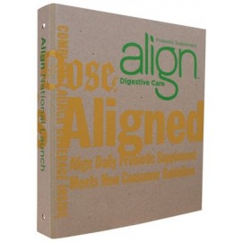 Logo Branded 1/2" Raw Binder