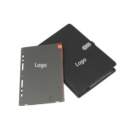 Personalized Detachable Business Portfolio Binder Power Bank  Personalized Detachable Business Portfolio Binder Power Bank