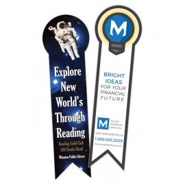 Plastic Bookmark - 2.125x7.5 Laminated - 14 pt. with Logo