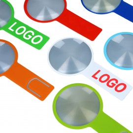 PVC Magnifier Bookmark with Logo  PVC Magnifier Bookmark with Logo