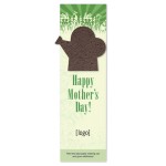 Logo Printed Seed Paper Mother's Day Shape Bookmark