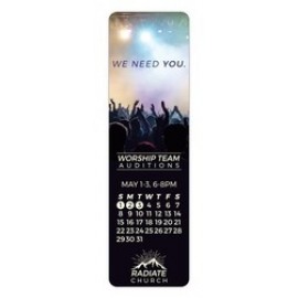 Personalized Religious Laminated Bookmark - 2.5x8.5 Rectangle - 14 pt.