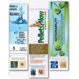 Logo Branded Bookmark w/Seeds Attached