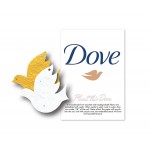 Large Value Shape Dove Bird Seed Paper Custom Imprinted