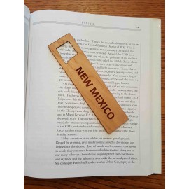 Promotional 1.5" x 6" - New Mexico Hardwood Bookmarks