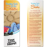 Logo Printed Bookmark - Staying Safe in the Sun