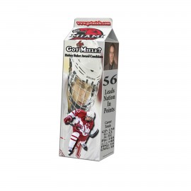 Special Shapes Milk Carton Bookmark (Offset Print) with Logo