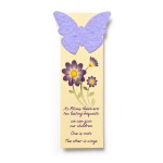 Logo Branded Seed Paper Shape Bookmark, Small