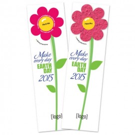 Logo Branded Seed Paper Shape Bookmark  Logo Branded Seed Paper Shape Bookmark