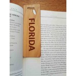 Custom 1.5" x 6" - Florida Hardwood Bookmarks