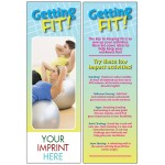 Getting Fit Bookmark with Logo