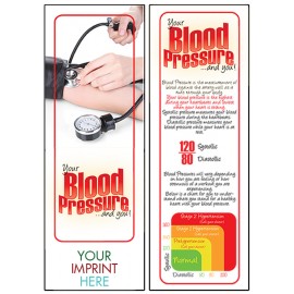 Your Blood Pressure and You Bookmark with Logo  Your Blood Pressure and You Bookmark with Logo