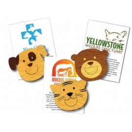 Animarks (Plantable, Seed Paper Bookmarks) with Logo  Animarks (Plantable, Seed Paper Bookmarks) with Logo