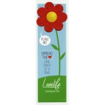 Branded Value Bookmark - flower