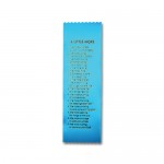 2" x 8" Stock Ribbon "A Little More" Bookmark with Logo