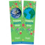 Custom Imprinted Seed Paper Earth Day Shape Bookmark