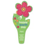 Logo Branded Seed Paper Flower Bookmark - Earth Day
