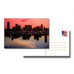Post Card w/ UV Coated Front (2"x8") with Logo