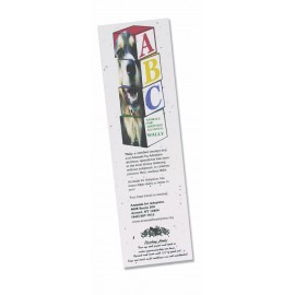Seeded Paper Bookmark with Logo