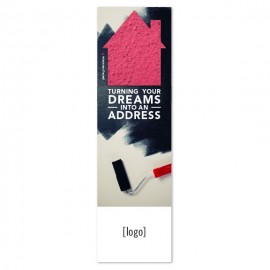 Promotional Seed Paper Shape Bookmark
