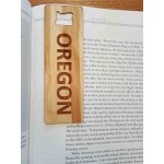 Custom 1.5" x 6" - Oregon Hardwood Bookmarks