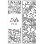 Custom Imprinted Coloring Bookmark - Nature