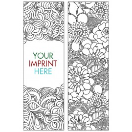 Promotional Coloring Bookmark - Nature  Promotional Coloring Bookmark - Nature