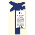 Airplane Topped Bookmark Embedded w/ Wildflower Seed Branded
