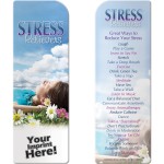 Logo Printed Bookmark - Stress Relievers