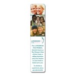 UV-Coated (1S) Bookmark - 1.75x8 Extra-Thick - 14 pt. with Logo