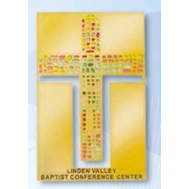 Custom Translucent Cloisonne Bookmark (3") with Logo