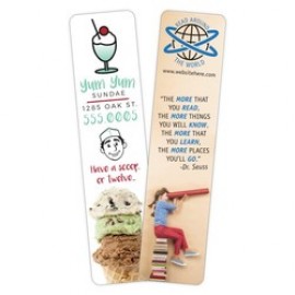 Bookmark - 1.5x6.25 Laminated - 14 pt. with Logo