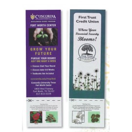 Promotional Bookmark w/ Seeds